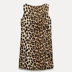 Zara Cheetah Print Sz S Dress
